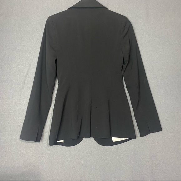 Vintage Guess Black Blazer XS Fitted Professional Office Workwear Business - Picture 2 of 8